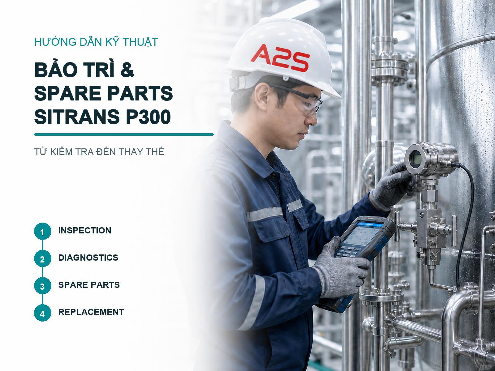 Bảo trì SITRANS P300: khi nào nên sửa, mua lại hay thay thế thiết bị?