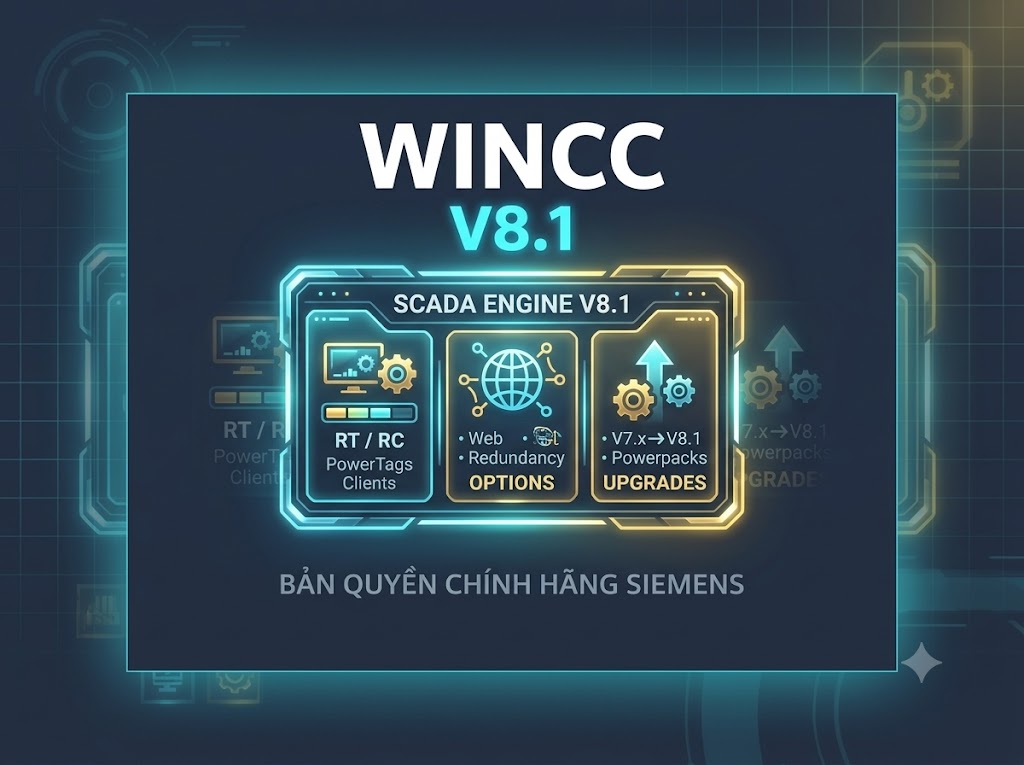 PHẦN MỀM SIEMENS SIMATIC WinCC V8.1