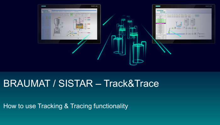 Braumat/Sistar Track & Trace - Truy xuất nguồn gốc với Braumat V8.1